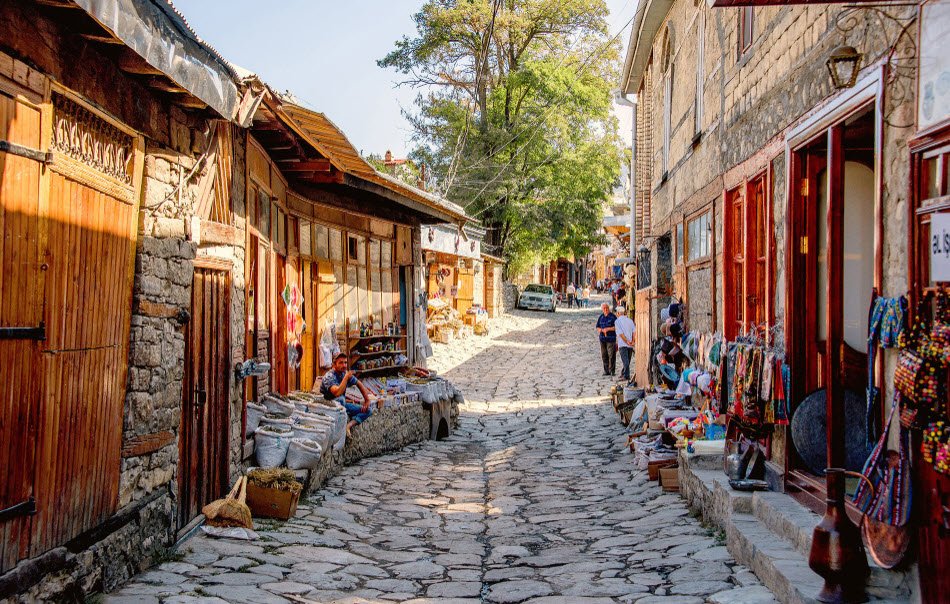 Lahij Village, Ismayilli Region, Azerbaijan